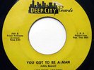 Rare Miami Funk 45 HELENE SMITH You Got To Be A Man on Deep City