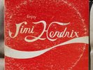 VERY RARE HARD TO FIND ENJOY JIMI HENDRIX COCA COLA ALBUM 1970 ORIGINAL
