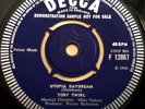 * TOBY TWIRL Utopia Daydream/Movin In  PSYCH MOD UK Decca Demo 45 HEAR