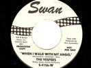 DOOWOP GROUP 45 The Vespers MR CUPID on SWAN 4156 dj NM