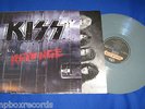 RARE vintage Kiss Revenge LP record GRAY MARBLE COLOR VINYL GREY LIMITED EDITION