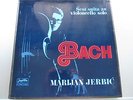 MARIJAN JERBIC-SIX SUITES FOR CELLO SOLO-J.S. BACH--JUGOTON 61166-68