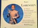 WAGNER LOHENGRIN RUDOLF KEMPE HMV SAN 121-5 WHITE ANGEL,MADE IN UK, 5LP NM +BOOK
