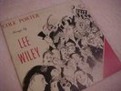 COLE PORTER SONGS BY LEE WILEY LIBERTY MUSIC RECORD LP 33 LMS-1003A EASY 2 LOVE