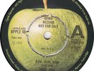 YOKO ONO Run Run Run / Men Men Men (Apple 48) UK 1973 DEMO 45 M- Beatles