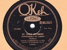 LOUIS ARMSTRONG & SAVOY BALLROOM FIVE ON OKEH ELECTRIC 41180