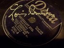 LOUIS ARMSTRONG SIGNED RECORD - AUTOGRAPHED DECCA LABEL NICE