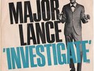 MAJOR LANCE--REAREST PICTURE SLEEVE ONY---(INVESTIGATE)--PS--PIC--SLV