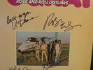 Foghat- Rock n Roll Oultaws LP-autographed by all original members incl L Dave.