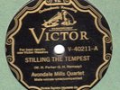 Victor 40211 AVONDALE MILLS QUARTET Stilling The Tempest FINE  1928 Atlanta