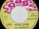 THE MELODIANS / PERSONALLY SPEAKING /  LISTEN