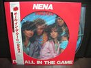 NENA It’s All in the Game Japan TOUR LTD LP OBI PICTURE DISC