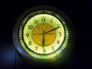 RARE 1950s SUN RECORDS CARL PERKINS BLUE SUEDE SHOES ANNIVERSARY SPIN NEON CLOCK
