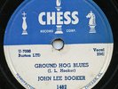 Hear - Rare Blues 78 - John Lee Booker - Ground Hog Blues - Chess #1482 - VG +