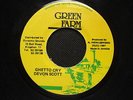 GHETTO  CRY  /  DEVON  SCOTT  orig  GREEN  FARM  7  in  1991  (  RARE  )