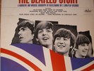 the beatles-the beatles story-gatefold DBL LP-musical biography-capitol red 1964