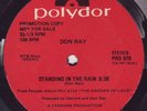 DON RAY - STANDING IN THE RAIN Rare 1978 NM Orig Promo (LISTEN)