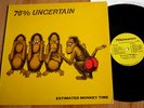 76% UNCERTAIN Estimated monkey time ORIGINAL 1984 US LP Punk Hardcore kbd
