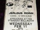 RARE 1981 BLACK FLAG FLYER FEAR CIRCLE JERKS CHINA WHITE JEALOUS AGAIN @STARDUST