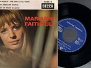 EP45T  MARIANNE FAITHFULL  SUMMER NIGHTS - THE SHA LA LA SONG 1965 DECCA 457.085