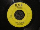 TOBY LARK - LOTS OF HEART - RARE DETROIT NORTHERN SOUL 45 on U.S.D. *HEAR IT