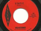 Garage Surf THE VELVETONES Static / Doheny Run 45 GLENN Instrumental 1963