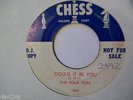 Soul Four Tops Chess dj promo Could it be you Kiss me baby 1623 VG+ book $400