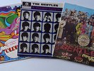 The Beatles - 3 LPs. Peppers Hard Days Night & Oldies