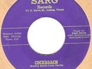 45rpm record; LINK DAVIS , COCKROACH ,  ROCKER  ''