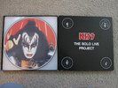 THE KISS SOLO LIVE PROJECT BOX SET 4 LPs PICTURE DISCS