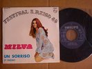 MILVA - UN SORRISO +3 7/45 EP PORTUGAL PS 1969 SAN REMO NM PORTUGUESE PRESS