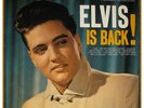 ELVIS PRESLEY 1960LP ELVIS IS BACK LONG PLAY MONO FEVER DIRTY,DIRTY FEELING RCA