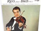 MUCS 103 Ricci plays Bach vol 1 LP - Sonata and Partita for Unaccompanied Violin