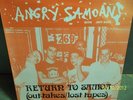 ANGRY SAMOANS-RETURN TO SAMOA LP 1990 SHAKIN' STREET REC. (RECORDED 1981) BLUE