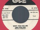 R&B - DOO-WOP- THE CLEFTONES on GEE (promo) - 