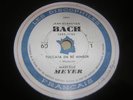 RARE FRENCH 78 rpm x 4 DF BACH toccata concerto italien etc. MARCELLE  MEYER .