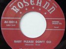 Popcorn R&B 45 ROSE MITCHELL baby please don't go JO ANN HENDERSON hear