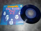 Genesis the knife Part 1 & 2 german blue vinyl reissue mint unplayed 7 inch