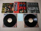 KISS Alive II JAPAN audiophile 2-LP w/OBI + TATTOOS (MINT) + BOOK (Gene Simmons)