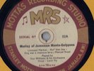 Lord Fly Dan Williams & Orch. MRS 02 Calypso 78 rpm
