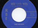 Rare Rockabilly / Doo Wop 45 - The Velvets - Wild Little Willy - HEAR