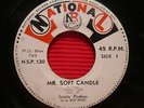 MIGHTY DUKE 45- MR. SOFT CANDLE w/MR. LEH ME GO on NATIONAL rare CALYPSO