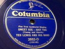 Blue Wax Columbia 2652-D Ted Lewis Band w/Goodman & Spanier 1932 beauty