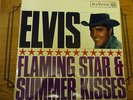 ELVIS PRESLEY...FLAMING STAR & SUMMER KISSES, ORANGE LABEL MONO