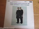 THE FABULOUS STYLE OF THE EVERLY BROTHERS LP UK 1ST MONO NM/EX