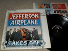 JEFFERSON AIRPLANE - TAKES OFF Lp - 1966 ORIG BLACK LABEL - STEREO - NICE NM-