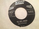 Rockabilly 45 Bob Fryfogle Six Feet Under on Wedge bopper Hear a Clip