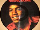 MICHAEL JACKSON Forever, Michael LP Picture Disc Rare Pic Disk Smile Motown UK