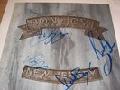 BON JOVI - NEW JERSEY - LP SLEEVE (SIGNED)