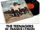 THE TEENAGERS Featuring Frankie Lymon GEE 701 red label orig Doo-Wop LP record